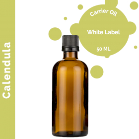 10x Calendula Carrier Oil 50ml - White Label