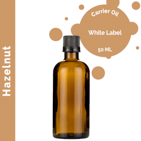 10x Hazelnut Carrier Oil 50ml - White Label