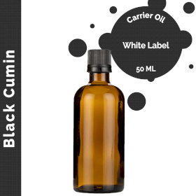 10x Black Cumin Carrier Oil 50ml - White Label