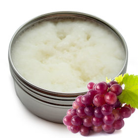 50x Scented Shea Body Butter 90g - Juicy Grapes - White Label
