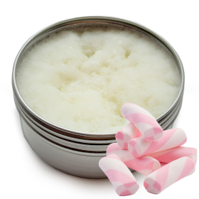 50x Scented Shea Body Butter 90g - Fluffy Marshmallow - White Label
