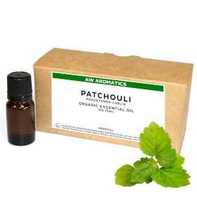 10x Patchouli Organic Essential Oil 10ml - White Label