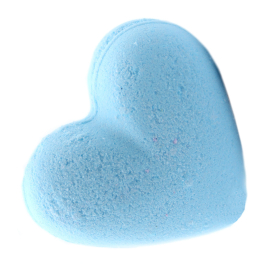 16x Baby Powder Love Heart Bath Bomb 70g - White Label