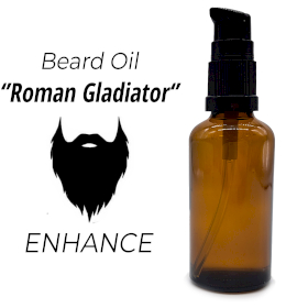 10x 50ml Beard Oil - Roman Gladiator - White Label