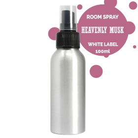 6x 100ml Room Spray - Heavenly Musk - White Label
