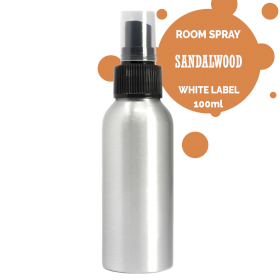6x 100ml Room Spray - Sandalwood - White Label
