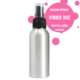 6x 100ml Room Spray - Summer Rose - White Label