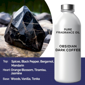 Obsidian & Dark Coffee Pure Fragrance Oil
