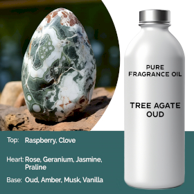 Tree Agate & Oud Pure Fragrance Oil