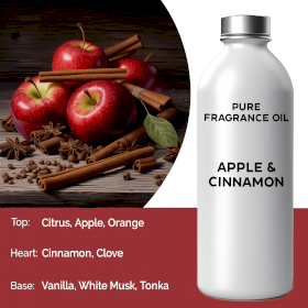 Apple & Cinnamon Pure Fragrance Oil