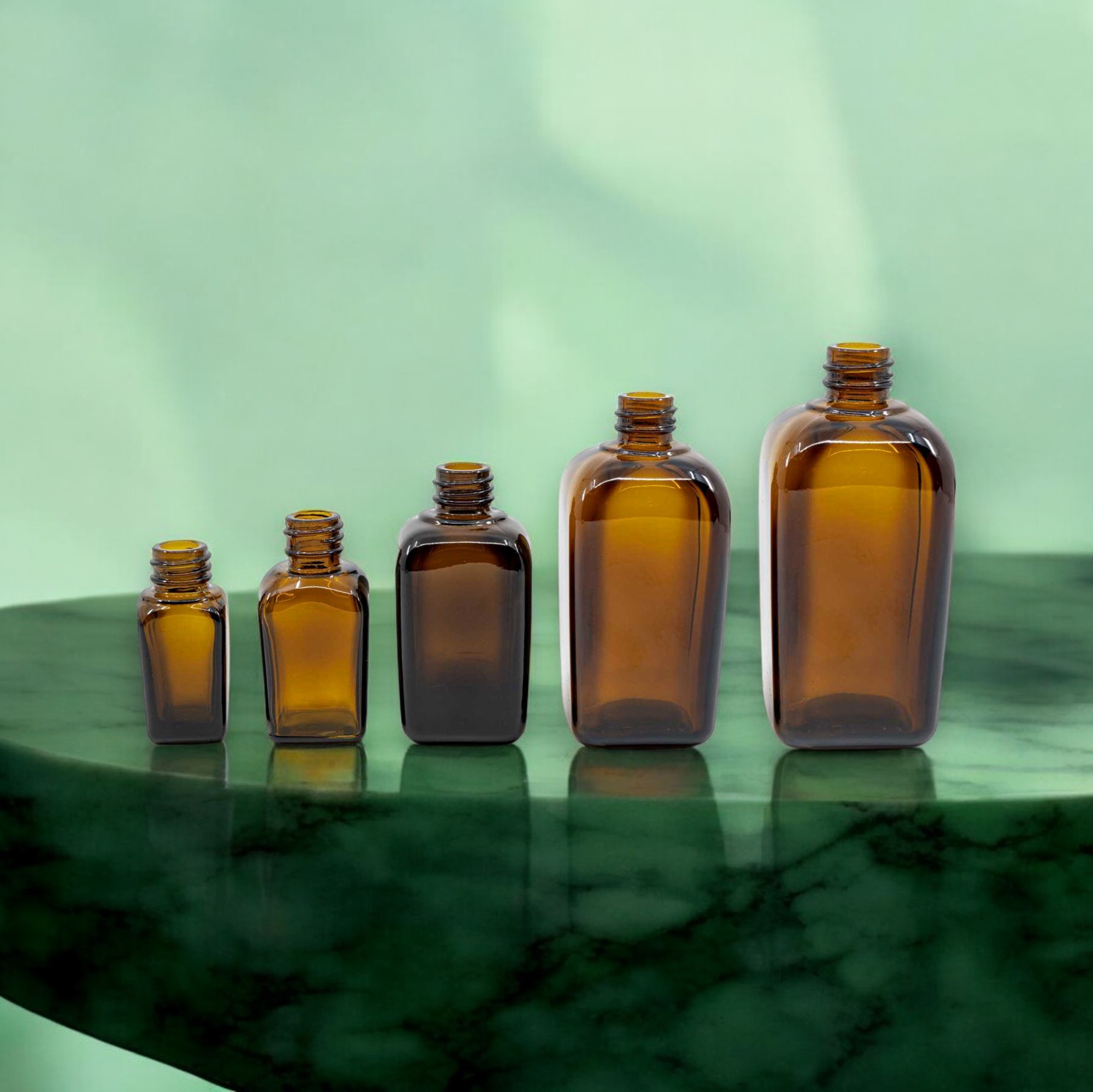wholesale amber glass alchemist bottles