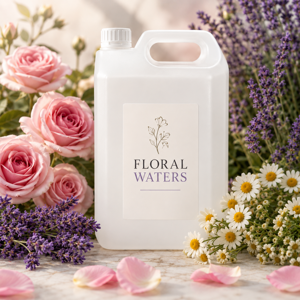 White Label Hydrolats Floral Waters in Bulk