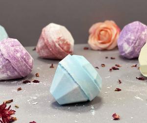 Gemstone Bath Bombs