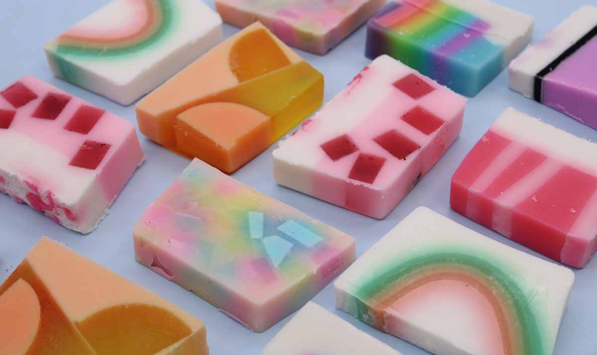 sliced soap loaves AW Aromatics 