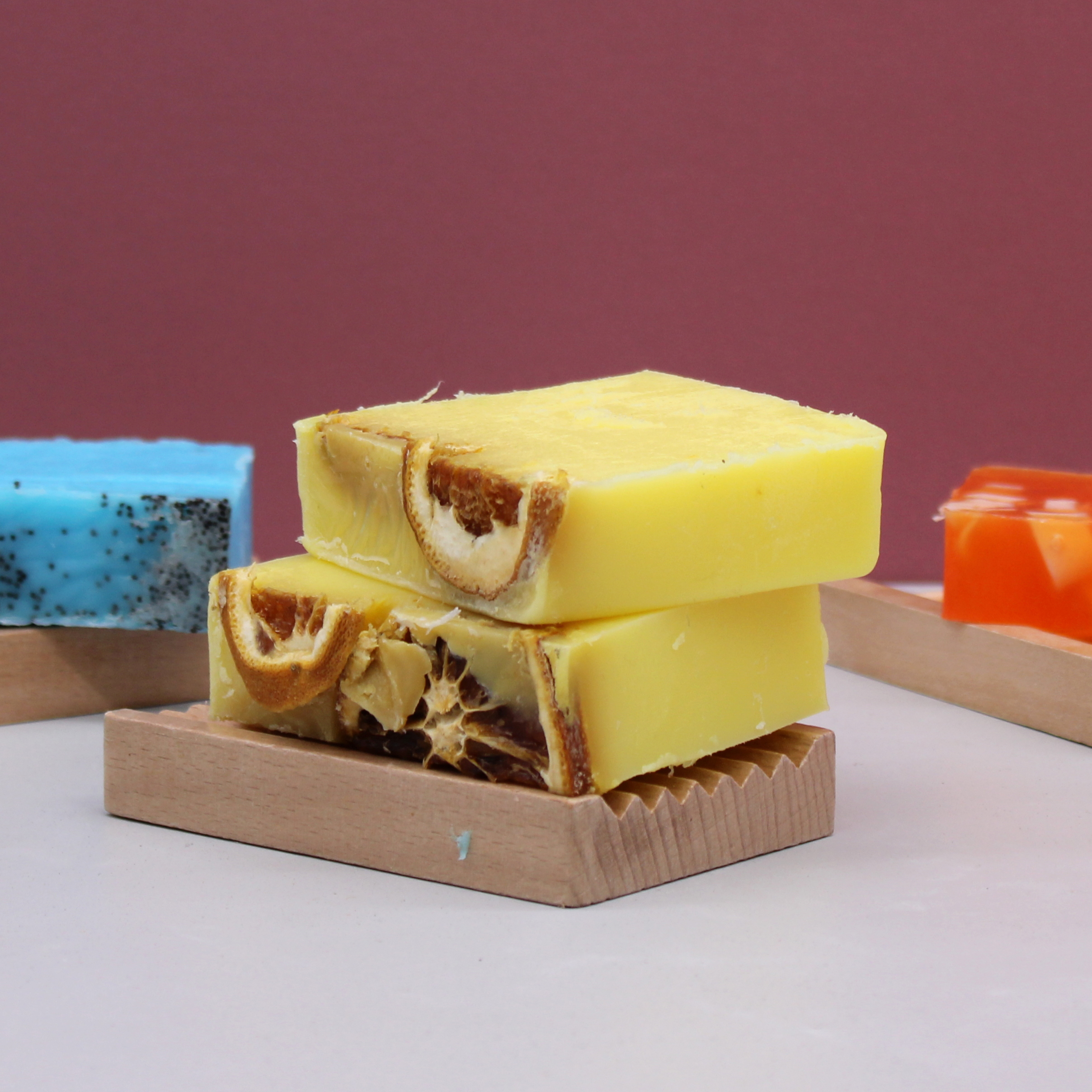 AW Aromatics - sliced soap loaves
