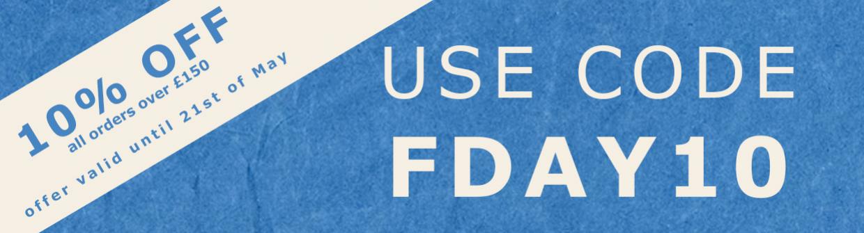 FDAY10 10% off