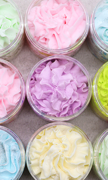 Whipped Cream Soaps 120g - White Label