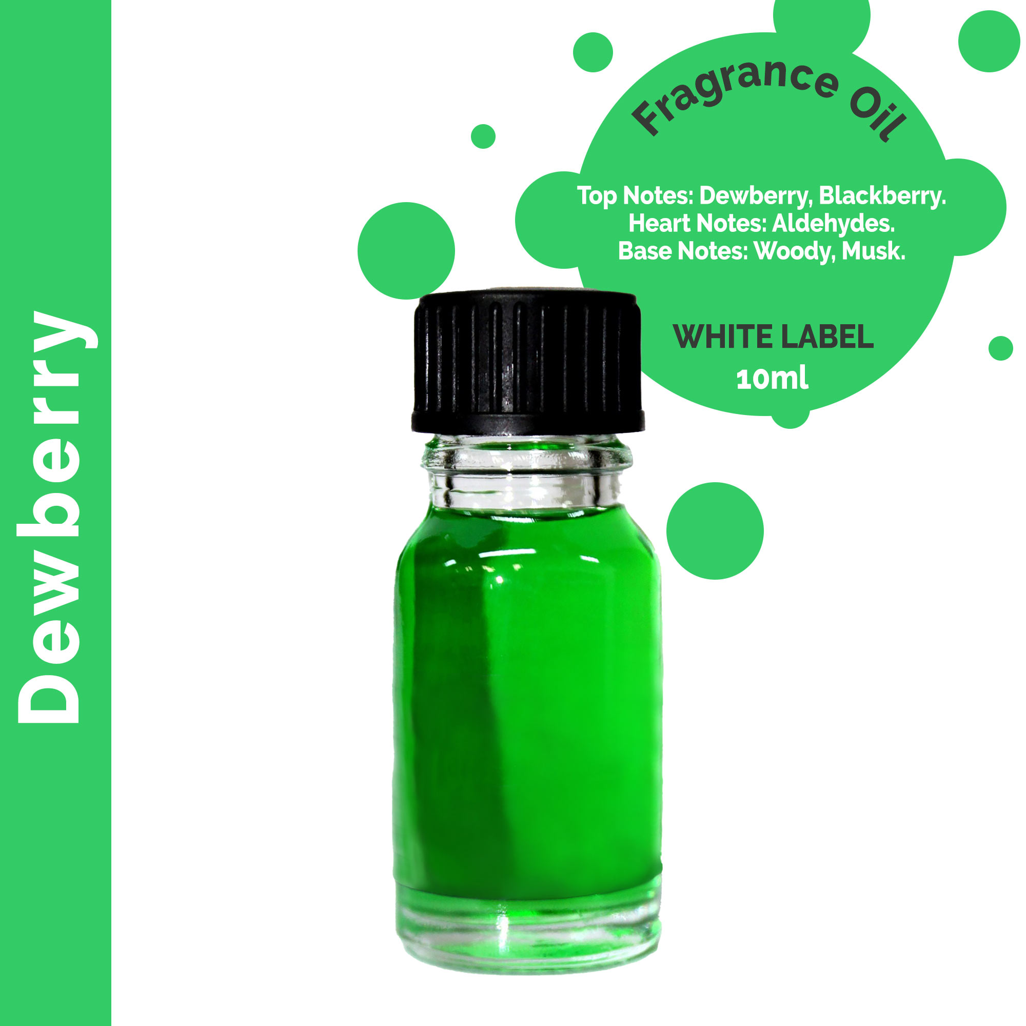 10 ml Dewberry Fragrance Oil Unlabelled AW Aromatics White Label